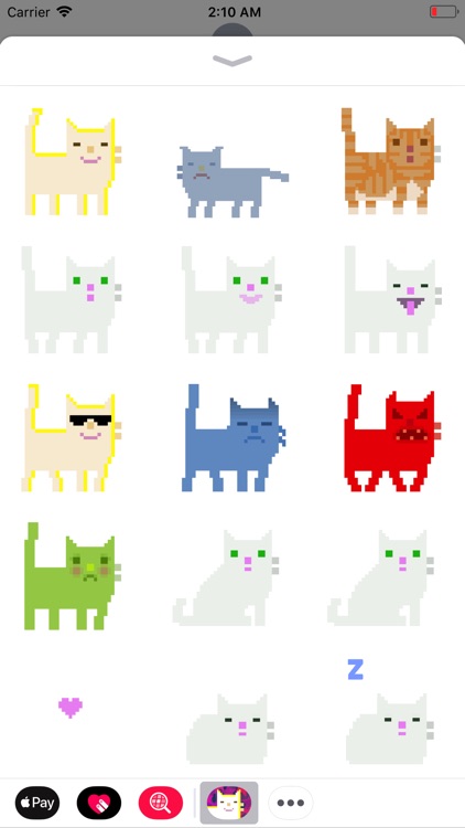 Pixel Cat Stickers