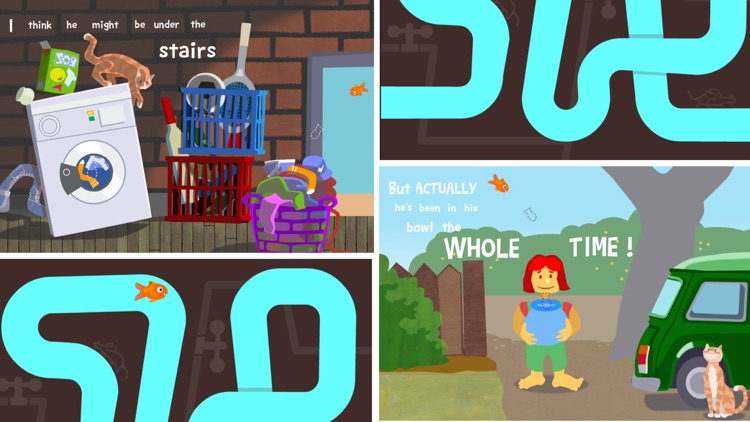 Fish chase interactive storybook