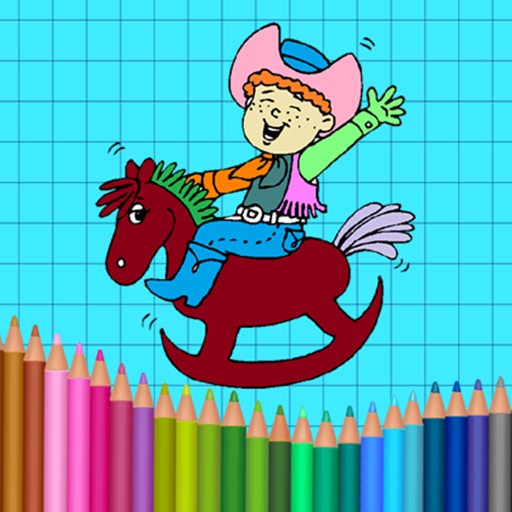 Kids drawing pad -  Best Kids Coloring Book Icon