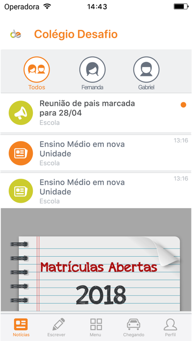 How to cancel & delete Colégio e Curso Desafio from iphone & ipad 4