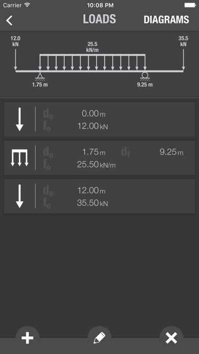 Screenshot #2 pour Shear & Moment Diagrams