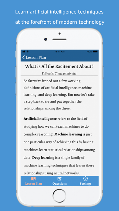 Artificial Intelligence School screenshot 4