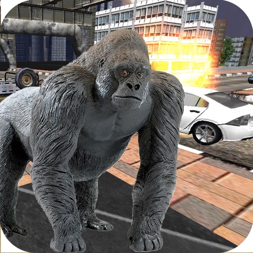 Angry Gorilla City Attack icon