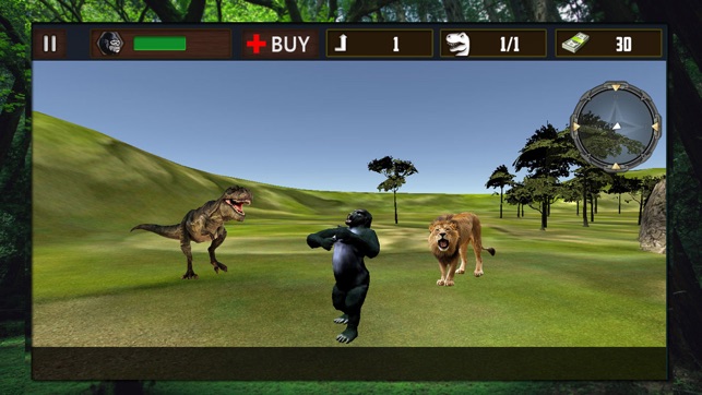 Gorilla vs Dinosaur Adventure(圖2)-速報App