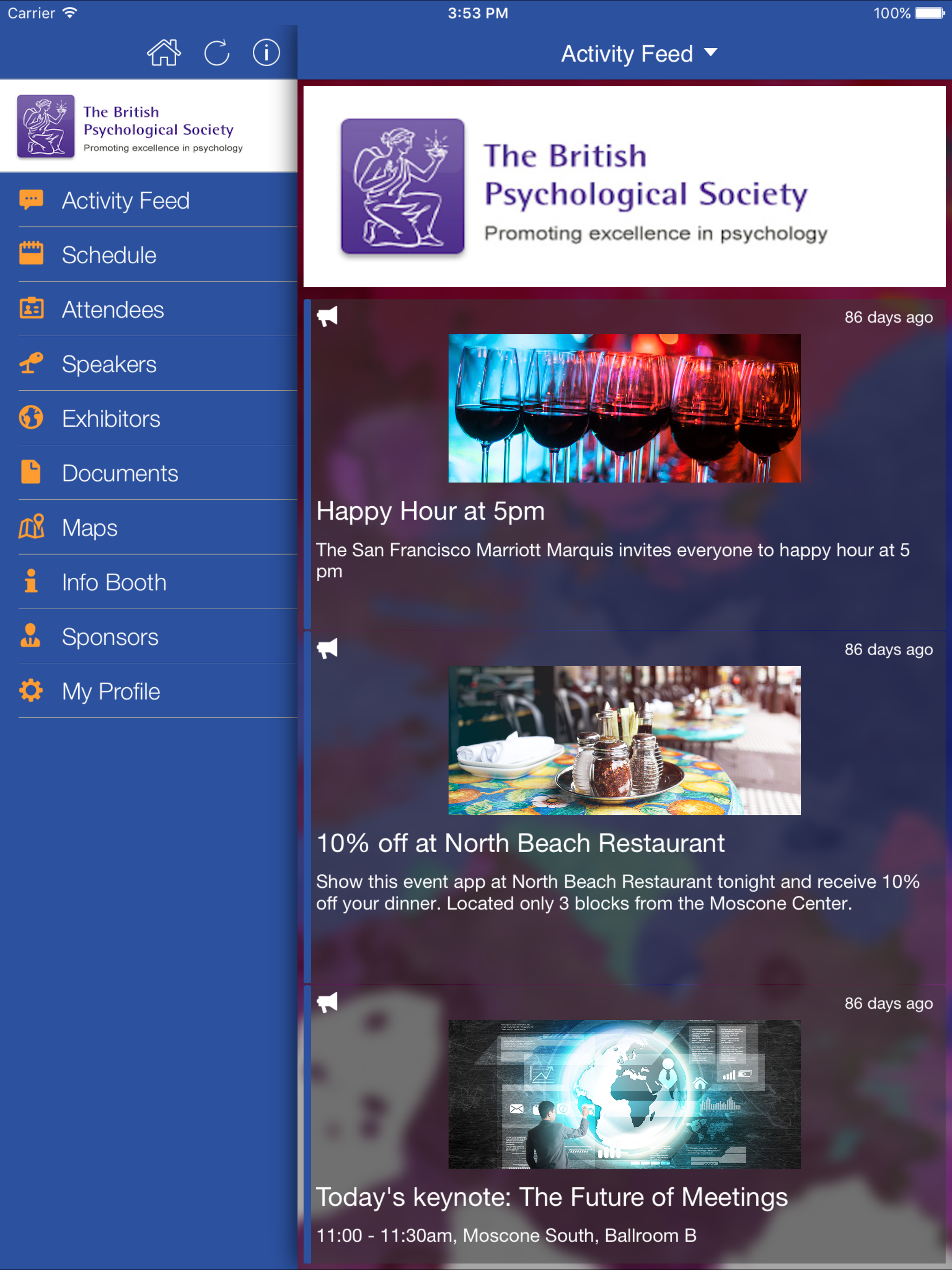 BPS Events App screenshot 6