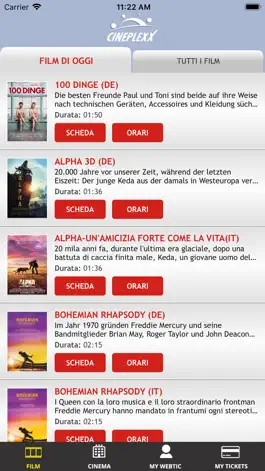 Game screenshot Webtic Cineplexx Bolzano mod apk