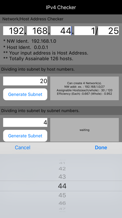 Screenshot #2 pour IPv4 Checker