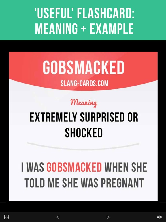 Screenshot #6 pour English Slang Cards