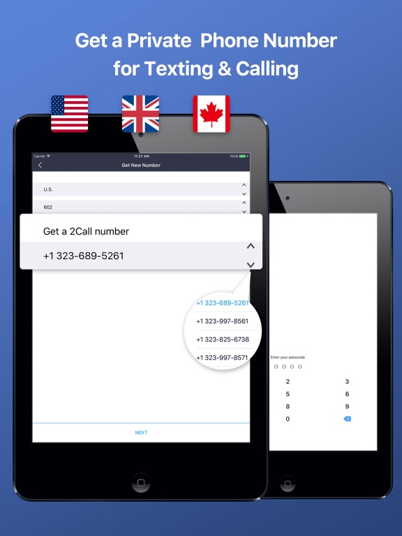 Screenshot #4 pour 2Call Second Phone Call Number