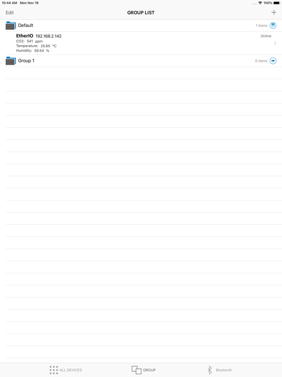 iAir by ICPDAS iPad screenshot