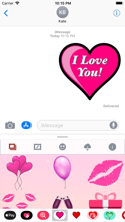 Pink Love • Emoji and stickers screenshot-9