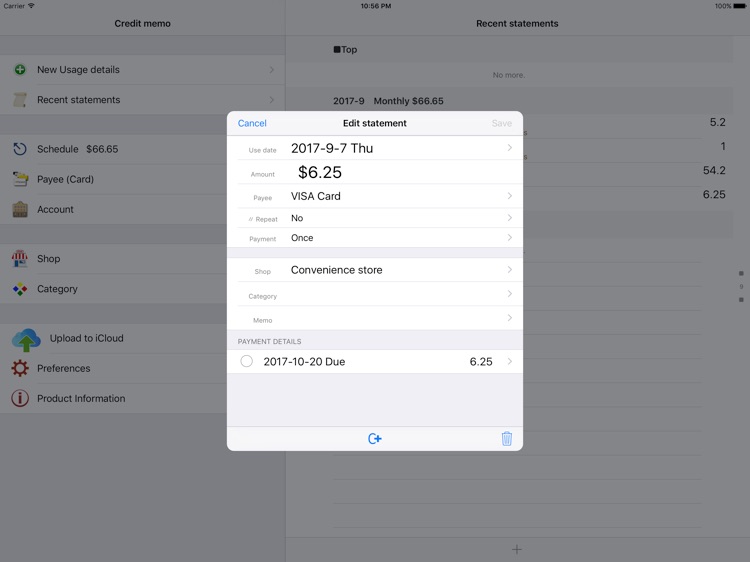 PayNote for iPad screenshot-3