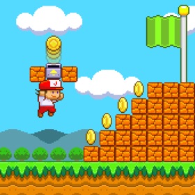 Snímky obrazovky (5) Super Jim Jump: Classic Platform Game