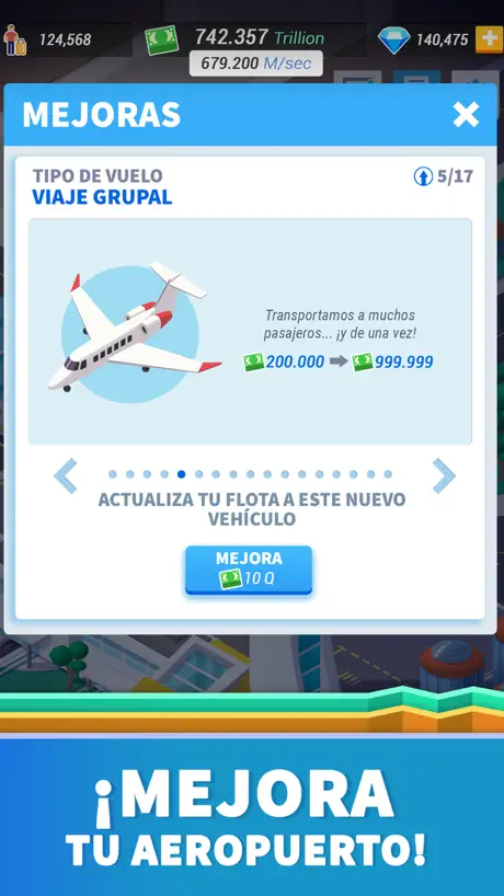 Idle Airport Tycoon - Aviones