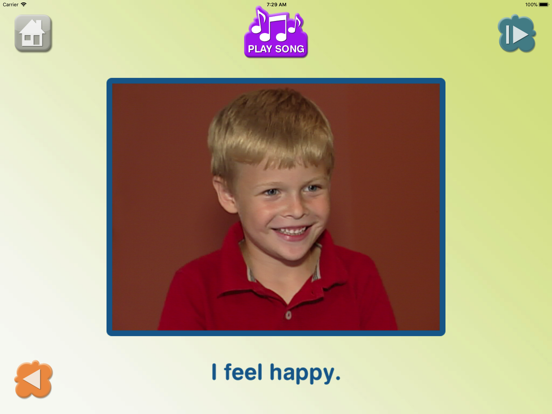 Autism Emotion iPad app afbeelding 5