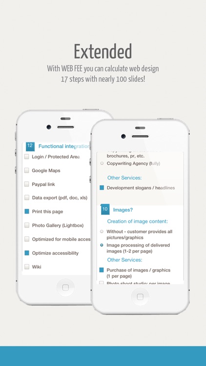 WEB FEE – Web Cost Calculator screenshot-3