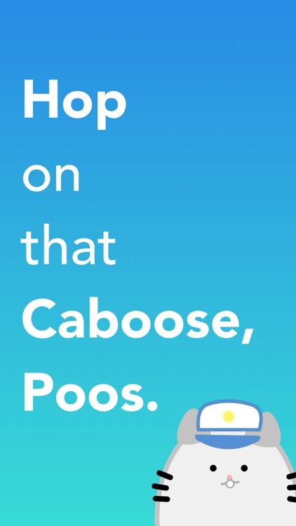 Poos Caboose - the world's cutest jumping game