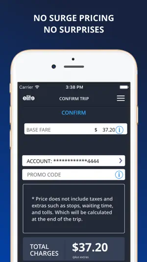 Elite Limousine App screenshot 4