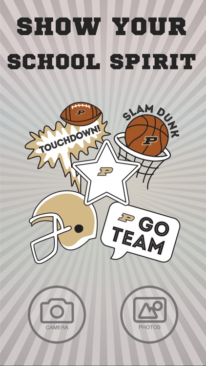 Purdue Boilermakers Selfie Stickers