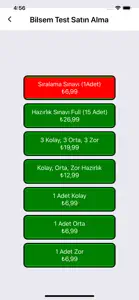 Bilsem Sınavı 1 + 15 deneme screenshot #9 for iPhone
