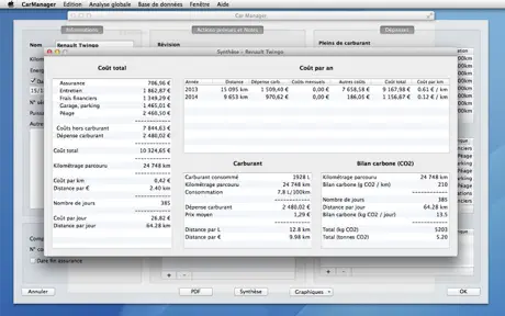 Car Manager2, Voitures et moto