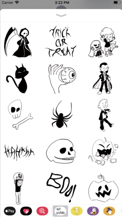 Happy halloween! stickers