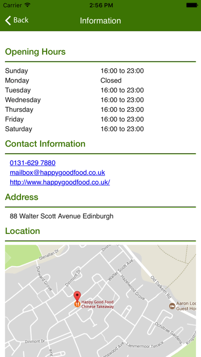 How to cancel & delete Happy Good Food Edinburgh from iphone & ipad 3