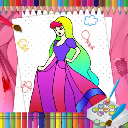 Princess Coloring Book Fun Cheats