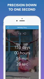 countdown to big events iphone screenshot 1
