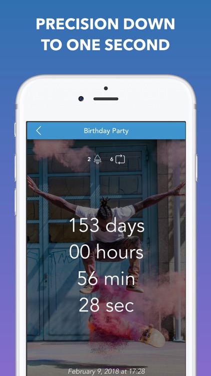 Countdown to Big Events