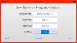 Game screenshot Auditory Pattern Training hack