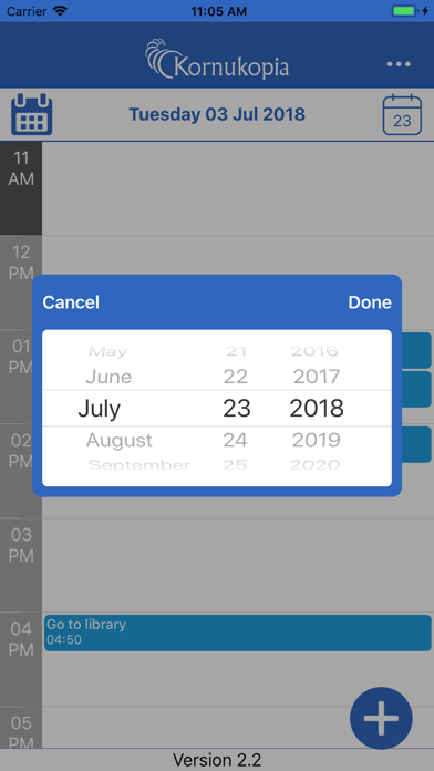 How to cancel & delete Kornukopia Calendar from iphone & ipad 3