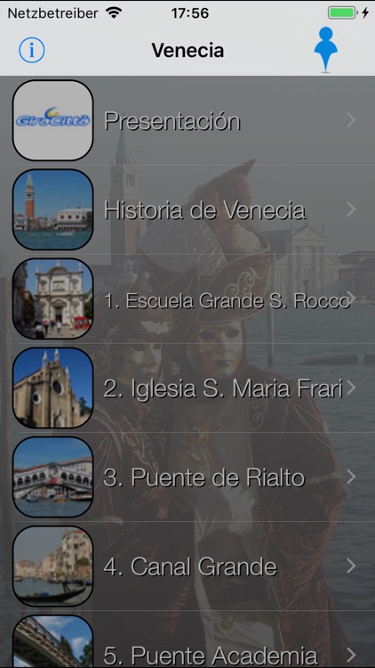 Venecia Giracittà Audio-guía