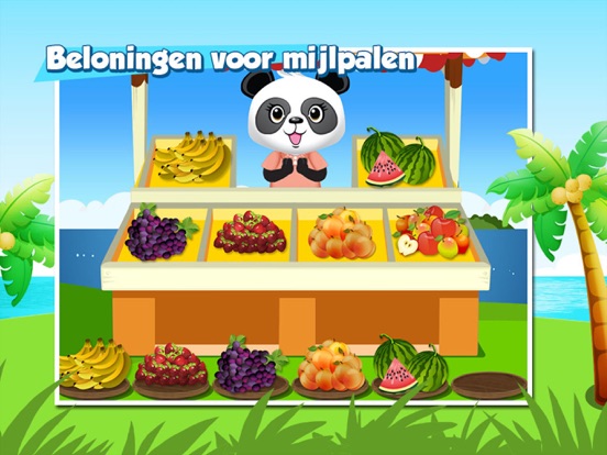 Lola Pandas Fruitwinkel-Sudoku iPad app afbeelding 5