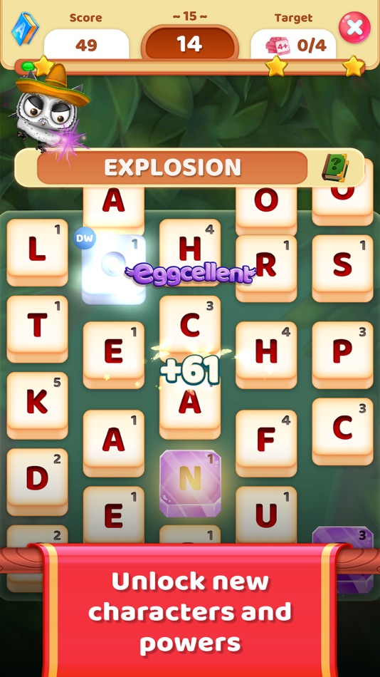 #7. Owls and Vowels: Word Game (iOS) 由: ELAPPS PTY LTD
