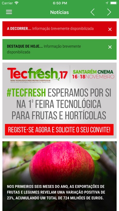 Tecfresh´17 screenshot 2