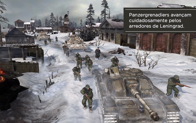 Company of Heroes: O jogo de estratégia da Segunda Guerra Mundial  disponível para iPhone - Jogos Da App Store