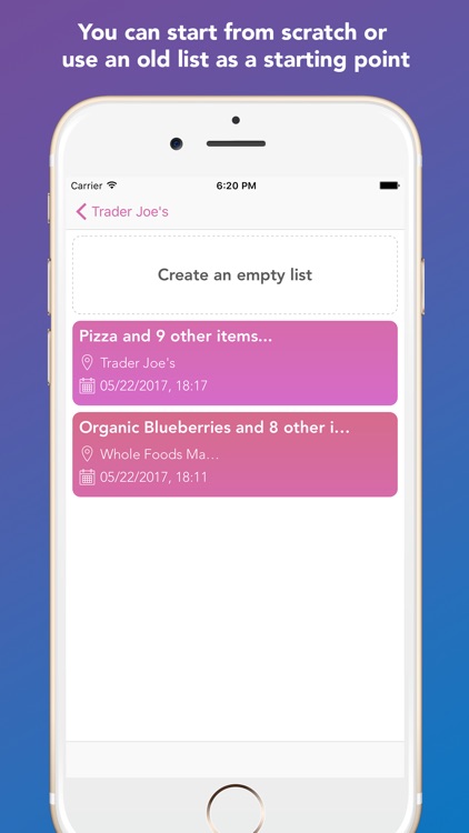 Whay: Shopping List screenshot-3