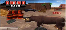 Game screenshot Rhino Dash Rampage Simulator apk