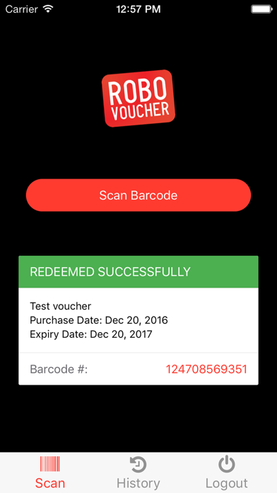 Screenshot #3 pour Robovoucher Scanner