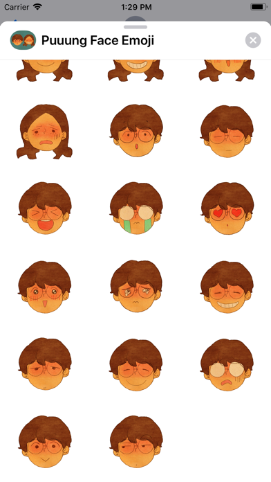 Puuung Face Emojis screenshot 3