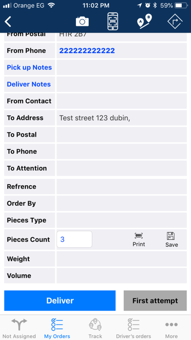 How to cancel & delete Courier Connex Mobile from iphone & ipad 3