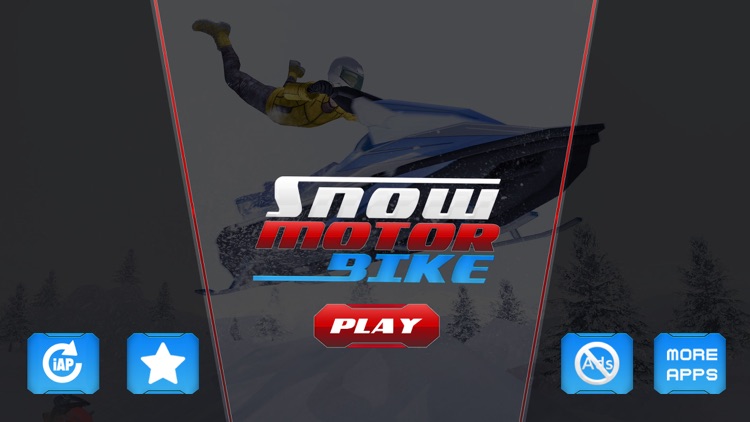 Snowmobile Stunt Bike Rider