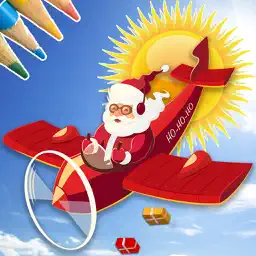 Christmas Coloring Book 4 Kids app icon