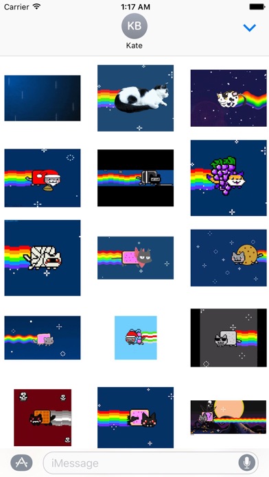 download Animated Cute Nyan Cat Sticker apps 1