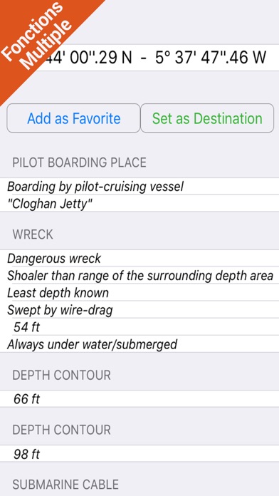 Screenshot #2 pour UK Ireland Nautical Charts HD