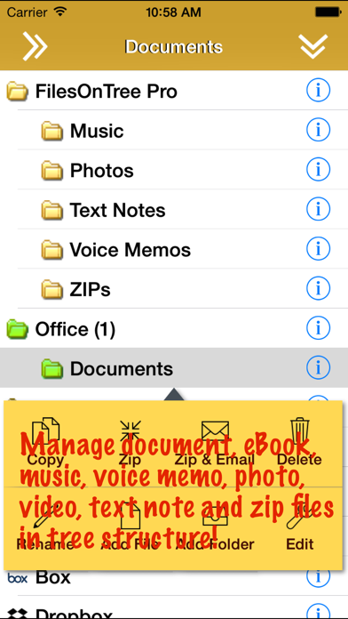 How to cancel & delete FilesOnTree Lite - Tree File Explorer from iphone & ipad 1