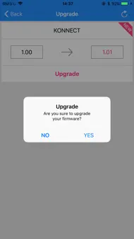 KORG KONNECT Upgrade Tool iphone bilder 3