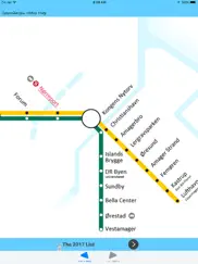 copenhagen metro map айпад изображения 3