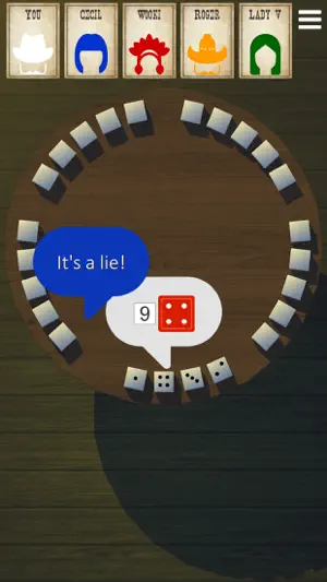 Western Liar's Dice screenshot 2